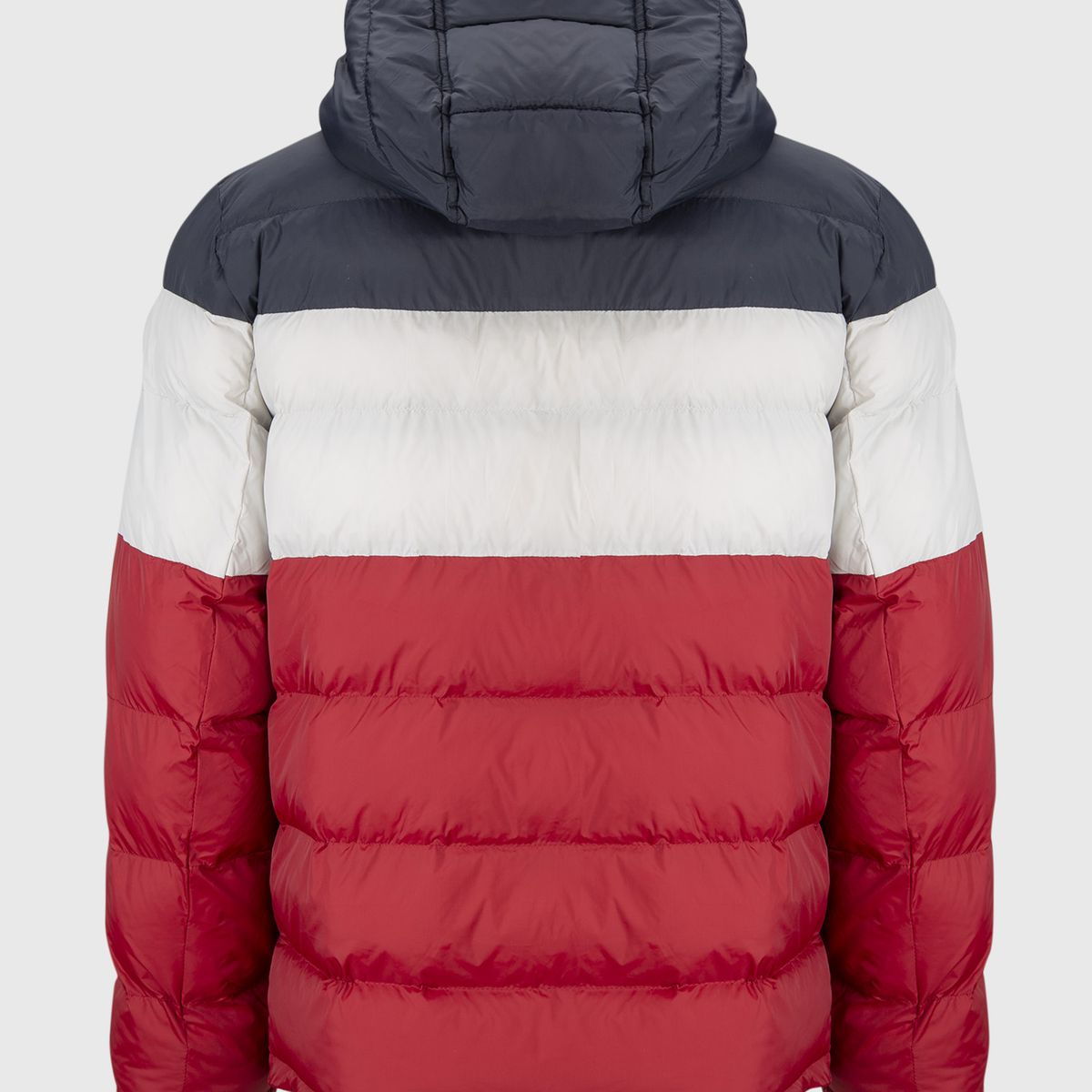 TOMMY HILFIGER - Parka Acolchada Con Gorro Multicolor Tommy Hilfiger