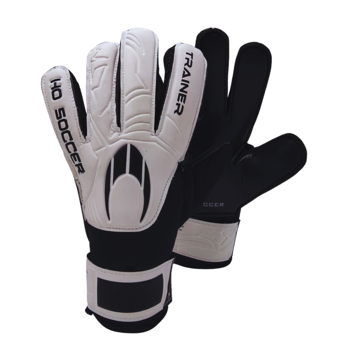 HO SOCCER - Guantes de Arquero Ho Soccer Trainer Pursuit Flat Con 5 Férulas No Removibles