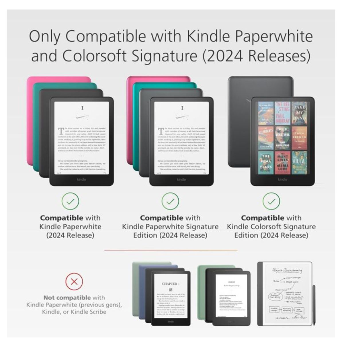 GENERICO - Funda Protectora Para Kindle Paperwhite 12th 7