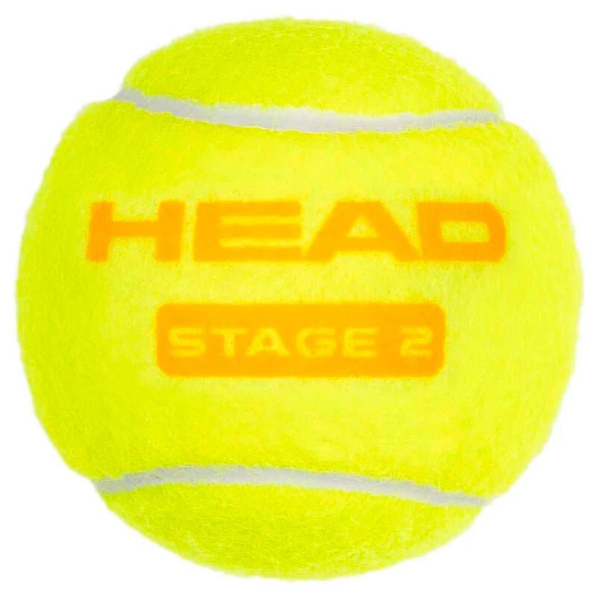 HEAD - Pelotas Tenis Head Stage 2 3B Amarilla