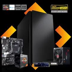 GENERICO - Pc Study And Work - Amd Ryzen 3 5300g - Asus A520m-k