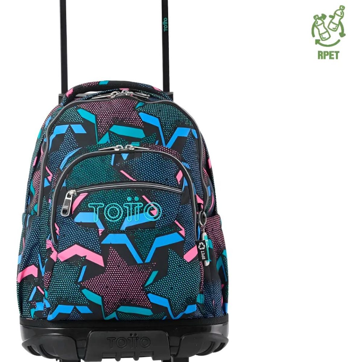 TOTTO - Mochila Escolar Totto 25L Con Ruedas