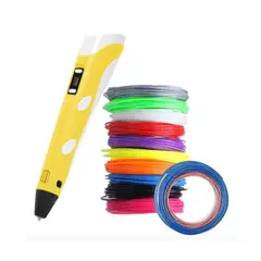 GENERICO - Lapiz Impresora 3D Filamentos Color Amarillo