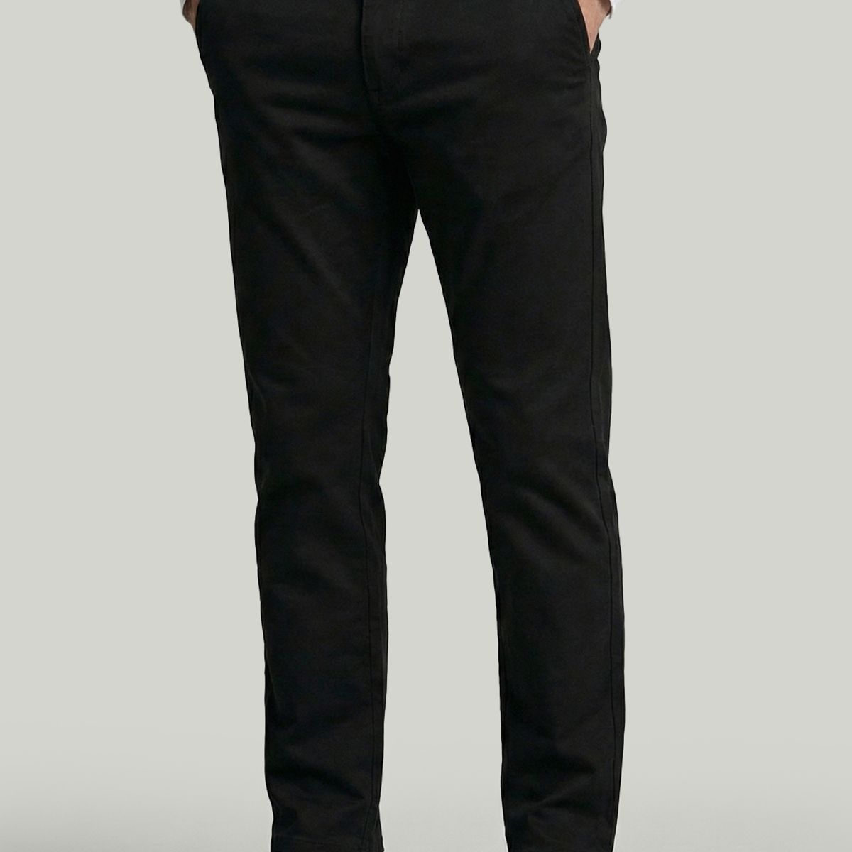 NEW MAN - Pantalón Bagneaux Regular Fit Black New Man