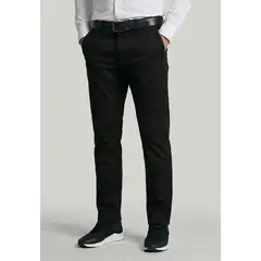 NEW MAN - Pantalón Bagneaux Regular Fit Black