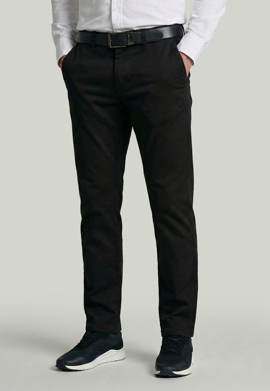 NEW MAN Pantalón Bagneaux Regular Fit Black