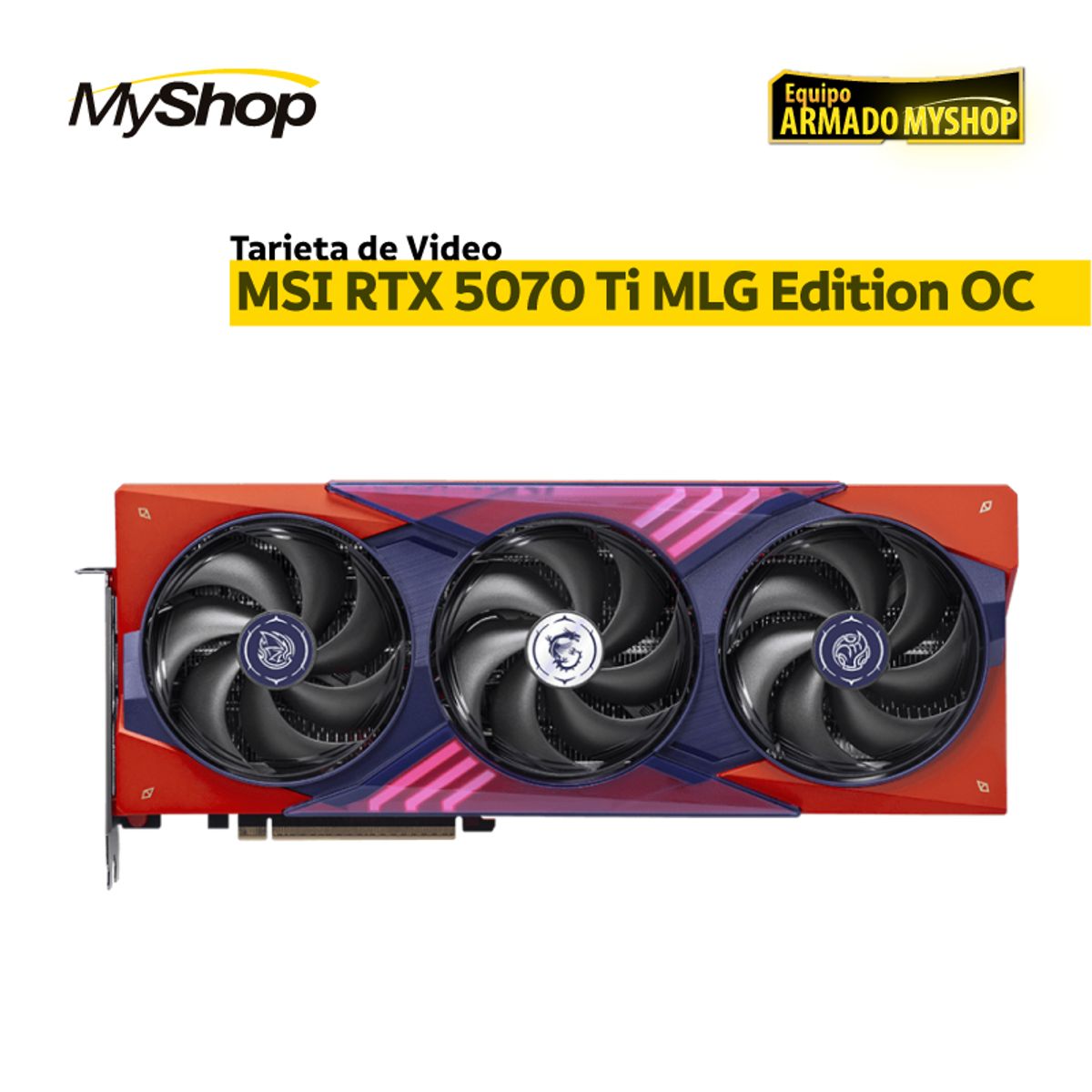 GENERICO - PC Gamer by MSI MLG Edition - Ryzen 5 9600X - B650 WiFi