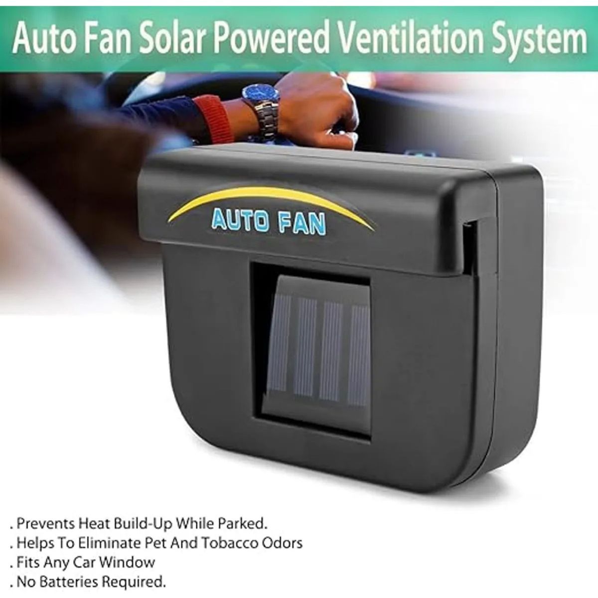 MOVI - EXTRACTOR DE AIRE CALIENTE PARA AUTO SOLAR