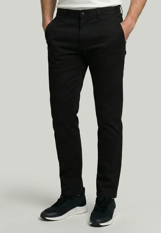 NEW MAN Pantalón Bagneaux Slim Fit Black