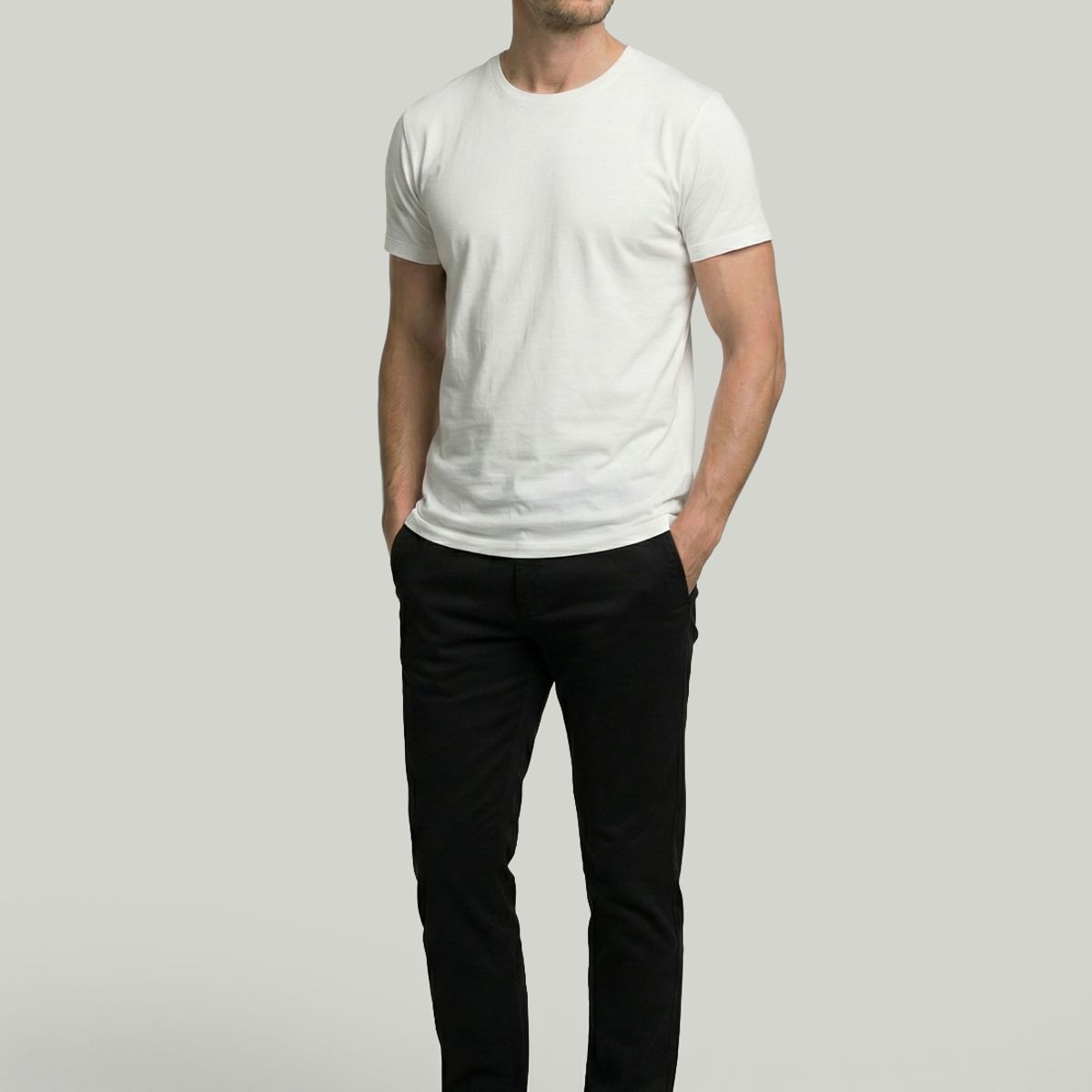 NEW MAN - Pantalón Bagneaux Slim Fit Black New Man