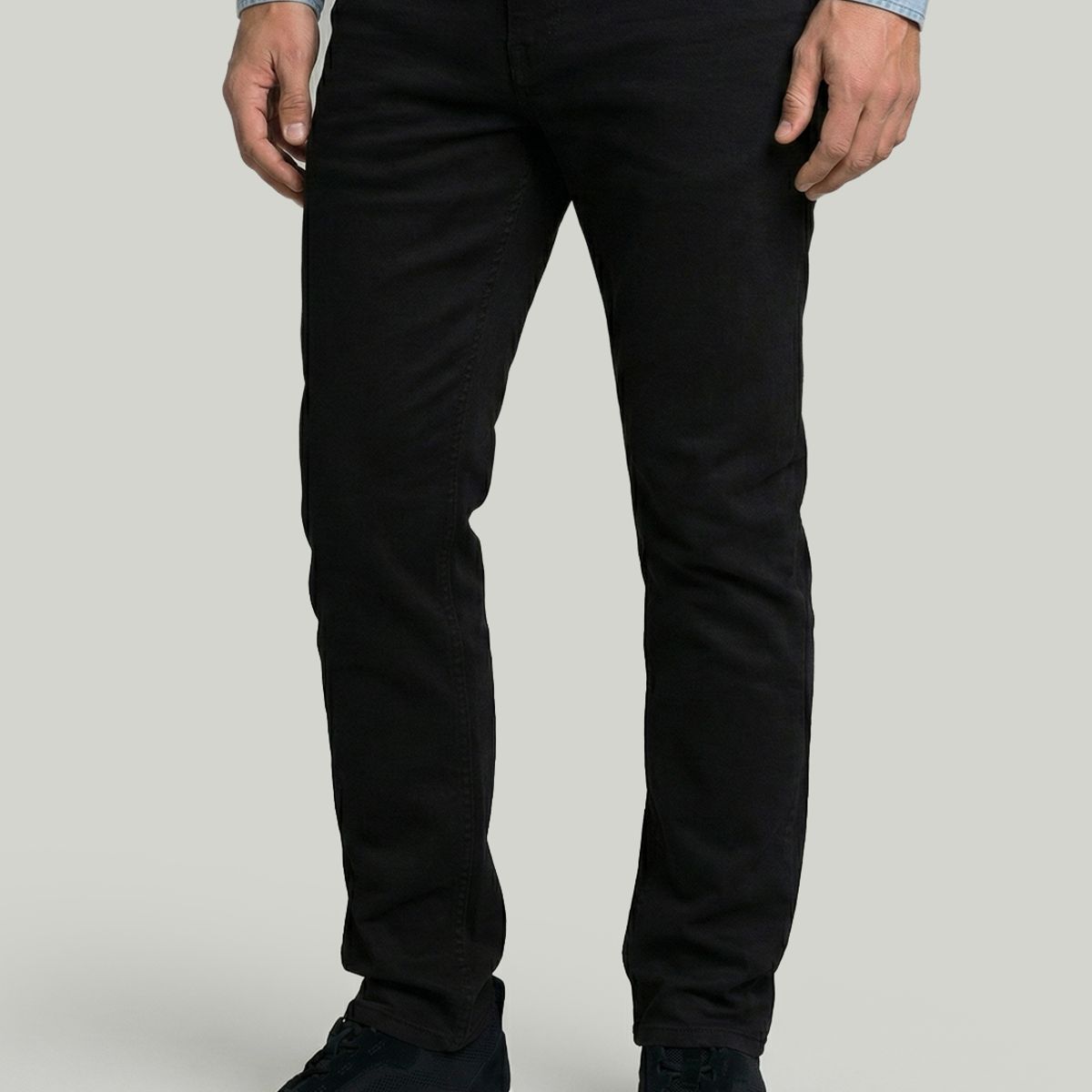 NEW MAN - Pantalón Amsterdam Black New Man
