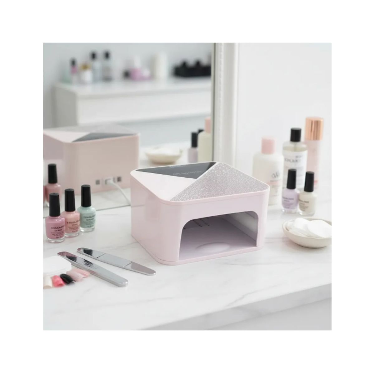 GENERICO - Lámpara Led Uv 288w Uñas Gel Secado Rápido Sensor BLANCO