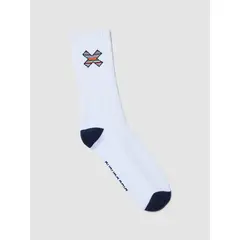 BLUE BANANA - Calcetín Unisex Classic Blanco