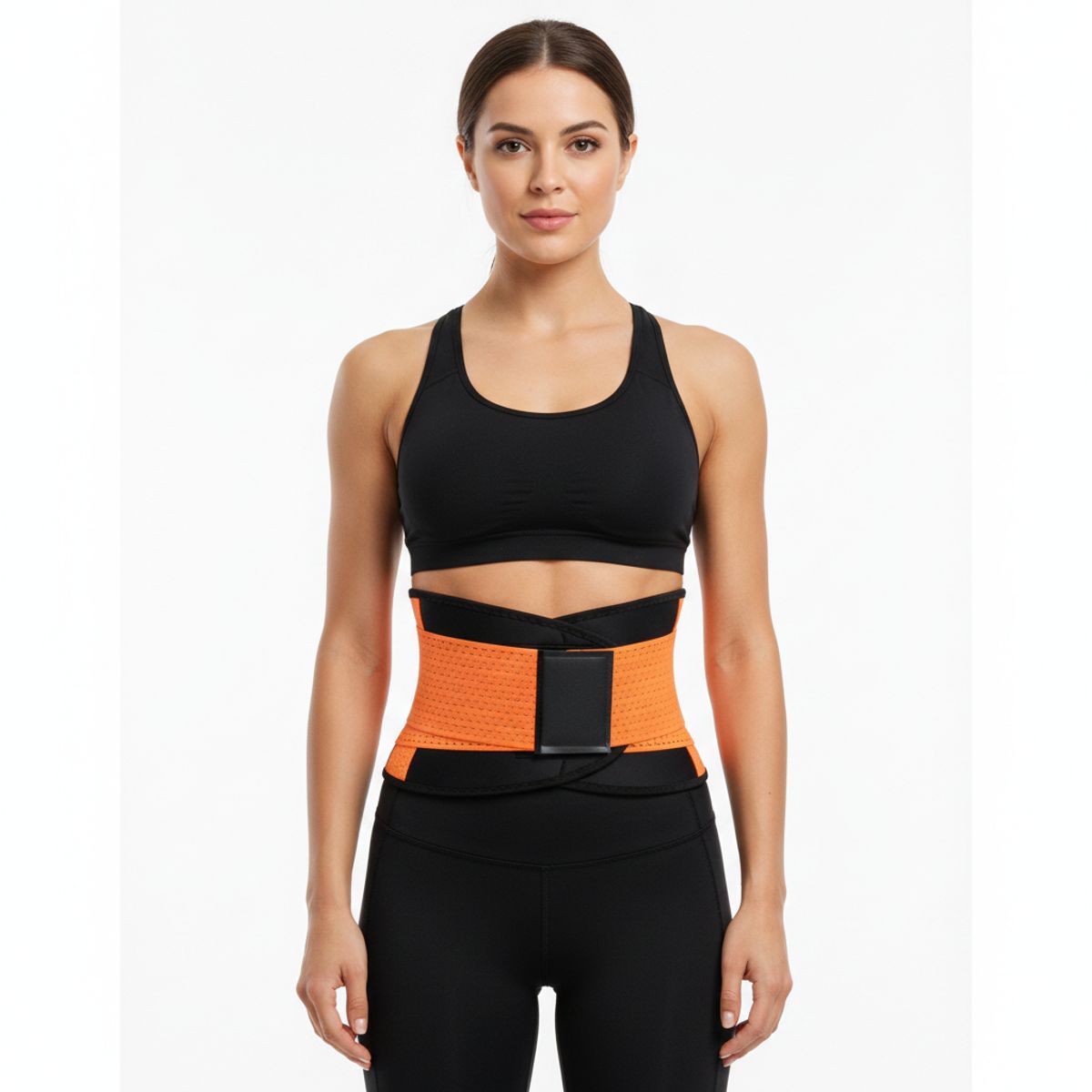 GENERICO - Faja Cintura De Avispa Reduce La Cintura Y Abdomen TALLA UNICA Naranja