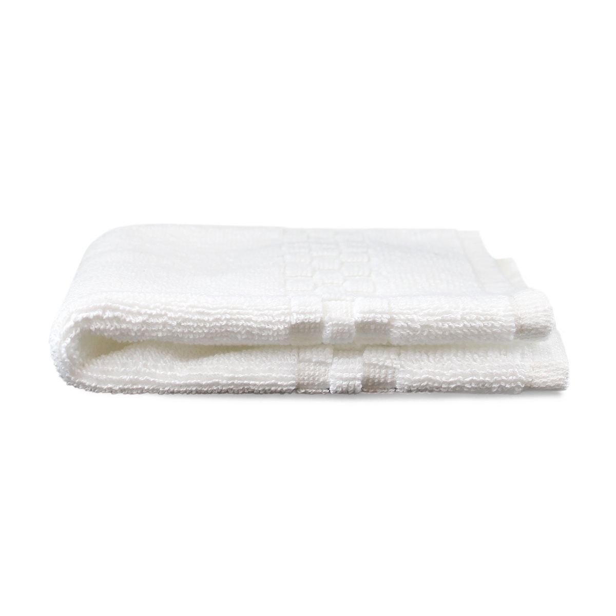 NAUTICA - Toalla de cara SIGNATURE Nautica 100% algodón 33x33cm frescura y suavidad blanca