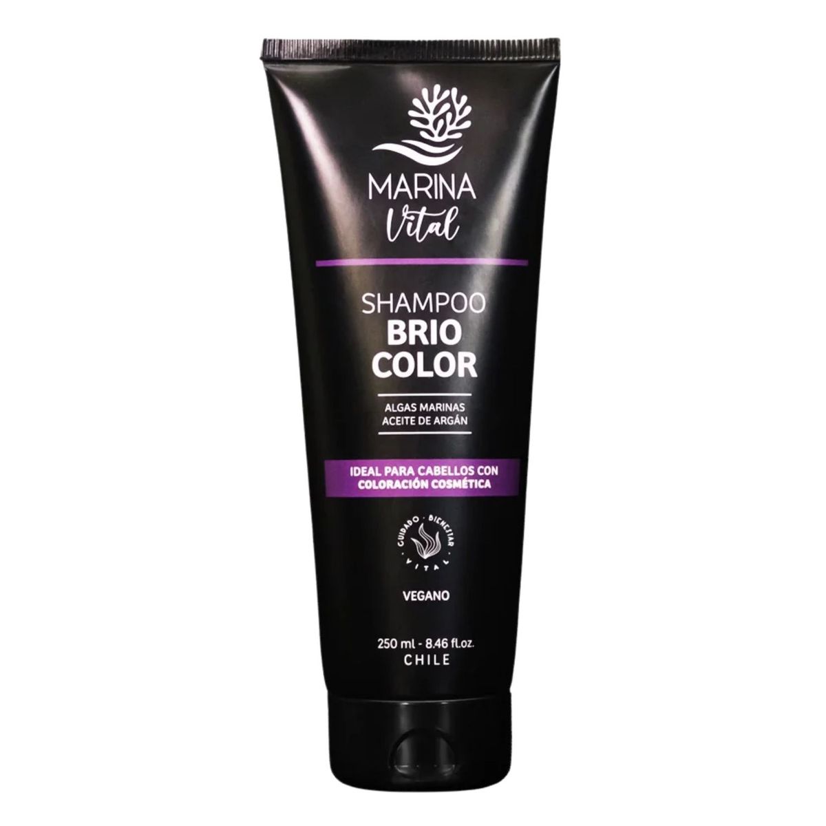 MARINA VITAL - Shampoo Marina Vital Brio Color 250ml Protege Nutre Hidrata Vtiamina E Aceite Argan