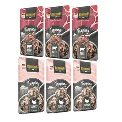 BELCANDO - Topping Para Perro Beef y Turkey X6 100g CU