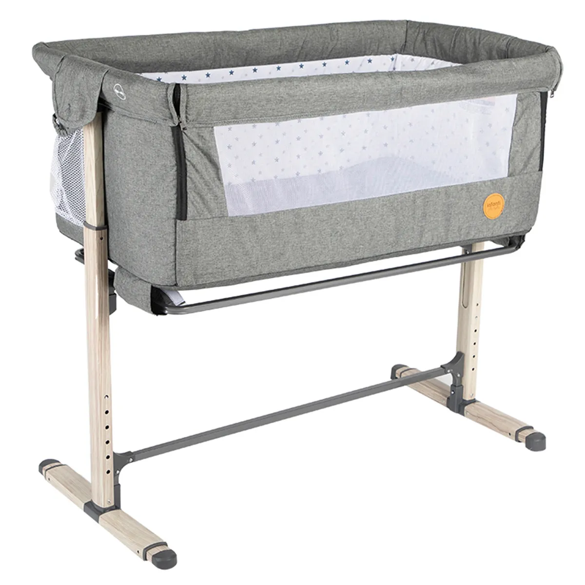 INFANTI - Cuna Colecho Better Together Dark Grey Infanti