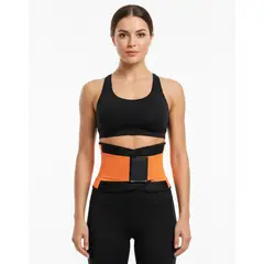 GENERICO - Faja Cintura De Avispa Reduce La Cintura Y Abdomen TALLA UNICA naranja
