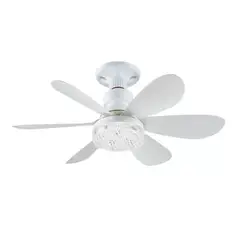 GENERICO - Ventilador De Techo Con Luz Dimmable Y Control Remoto De 40w