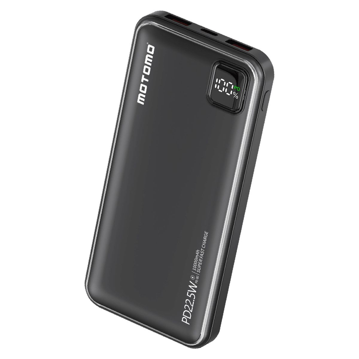 MOTOMO - Bateria Externa Power Bank 10000ma 22.5W Motomo MO-22L Negro