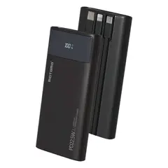 MOTOMO - Bateria Externa Power Bank 10000ma 225W MO-26L Negro