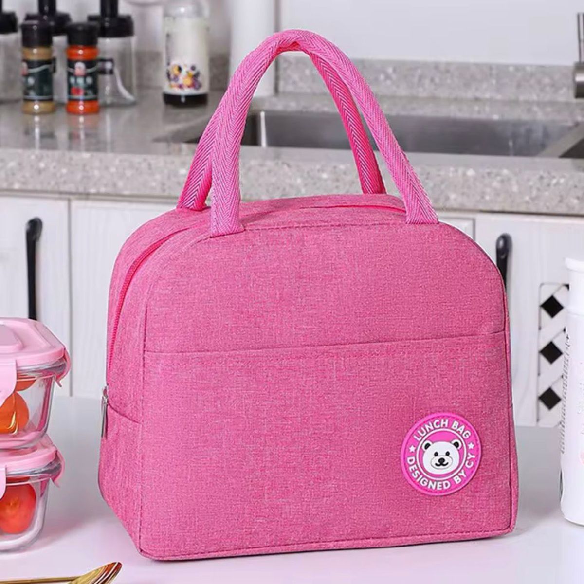 MV MOVAC - Lonchera Escolar Térmica Para Colaciones Bolsa De Almuerzo Portátil