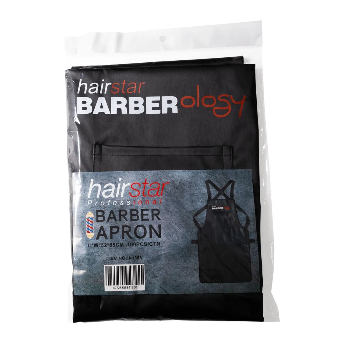 COMPRASMART CHILE - Capa De Peluquería Barber Profesional Rosado Con Negro