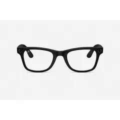 META - Ray-Ban Wayfarer Gen 2 Clear Lenses Marco Negro Mate Talla L - Lentes IA