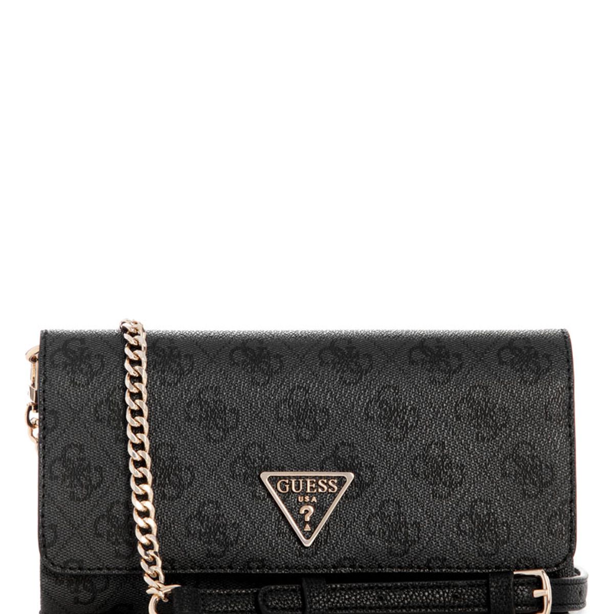 GUESS - Cartera Noelle Ii Xbody Flap Organizer Negro