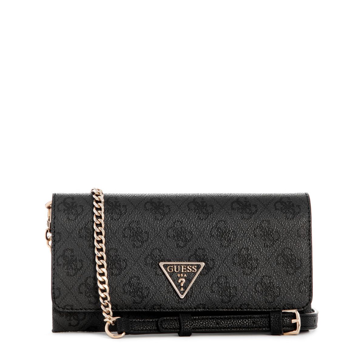 GUESS - Cartera Noelle Ii Xbody Flap Organizer Negro