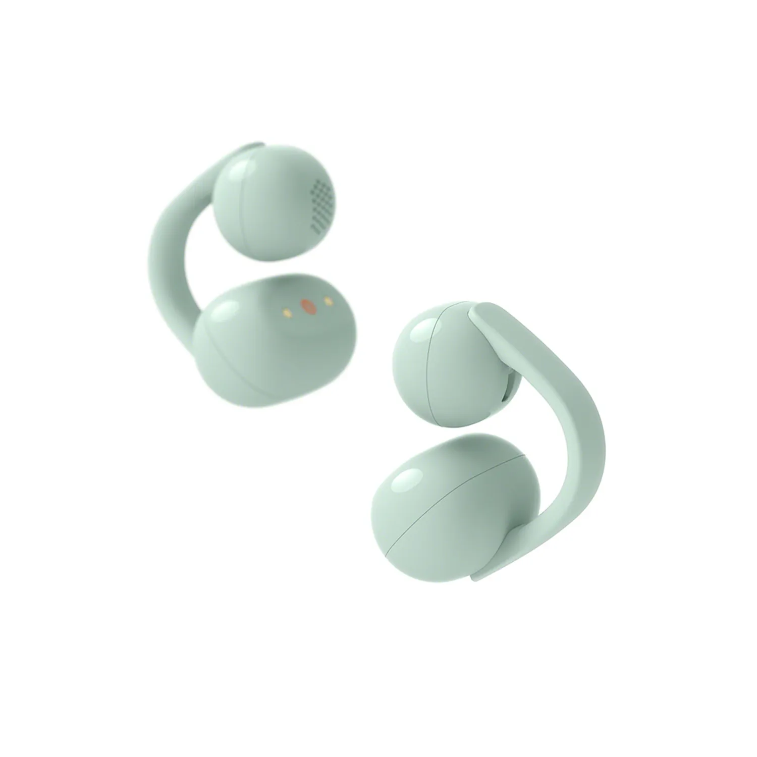 SONY Audífonos inalámbricos LinkBuds Clip Verde ⚡𝗖𝘆𝗯𝗲𝗿