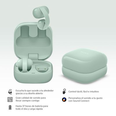 Imagen 2 del producto Audífonos inalámbricos LinkBuds Clip Verde Verde