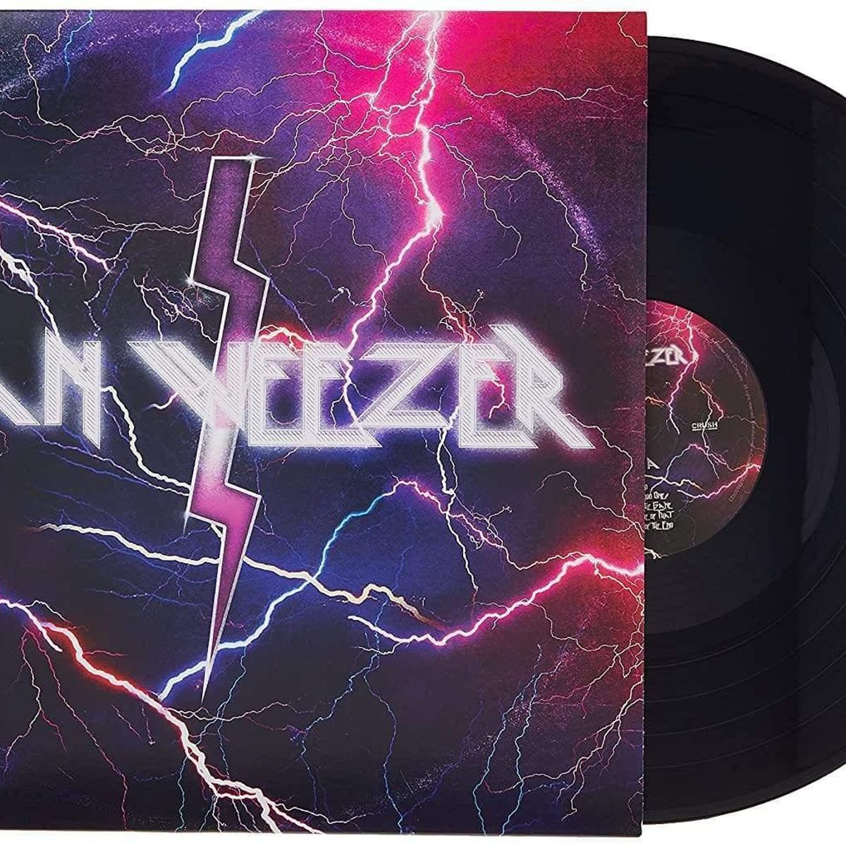 GRUPO LASER DISC - Vinilo Weezer Van Weezer Black 1Lp