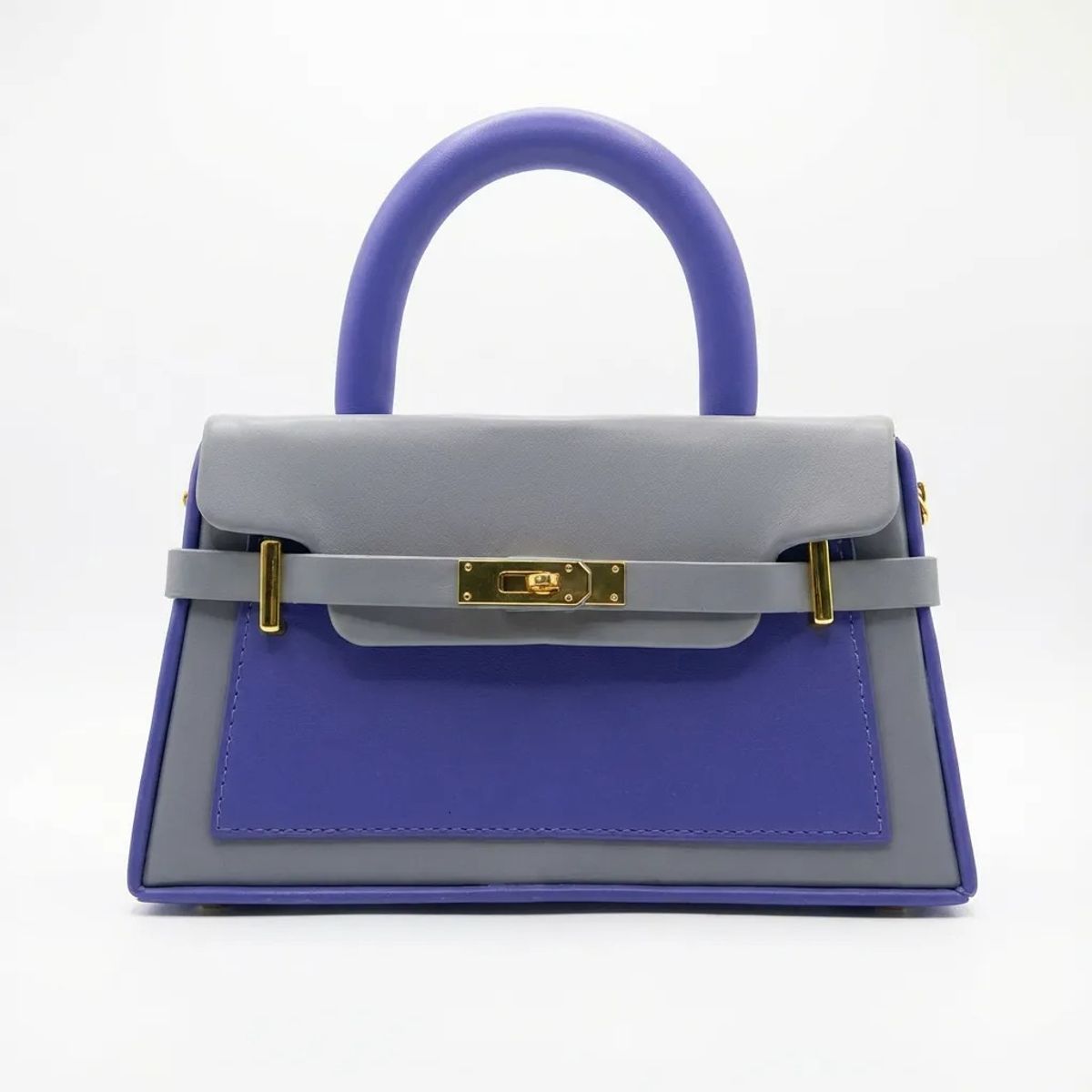 BOVINITA - Cartera Mujer Bandolera Handbag Morado Correa Ajustable