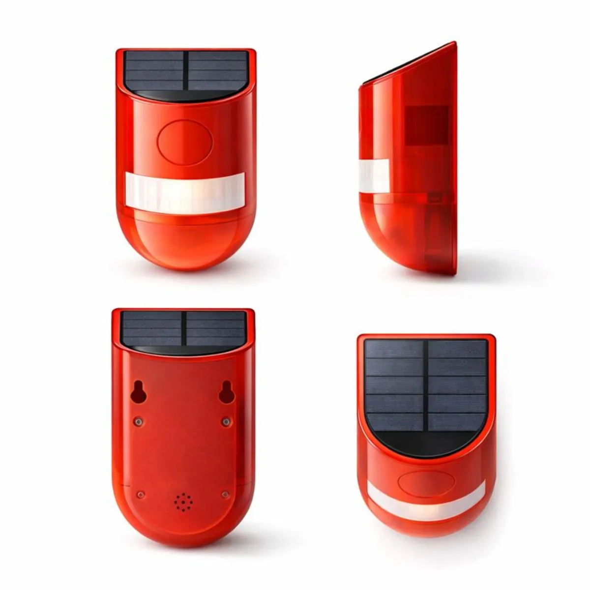 MOVI - Alarma Solar Exterior con Sensor de Movimiento para Protección Continua 129D- Resistente a la lluvia