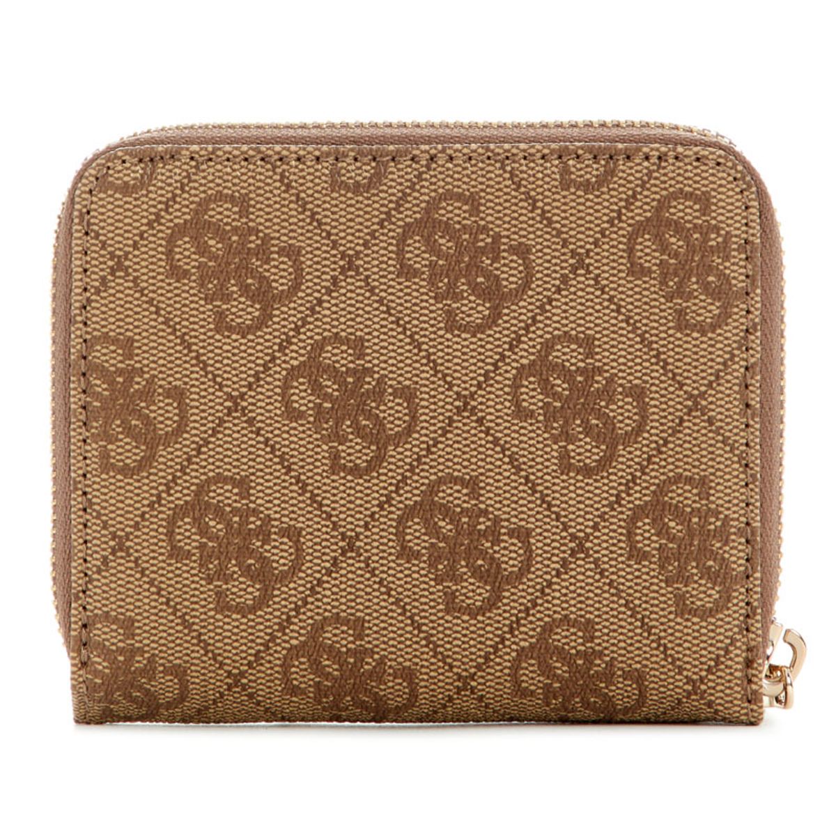GUESS - Billetera Laurel Ii Slg Small Zip Around Café