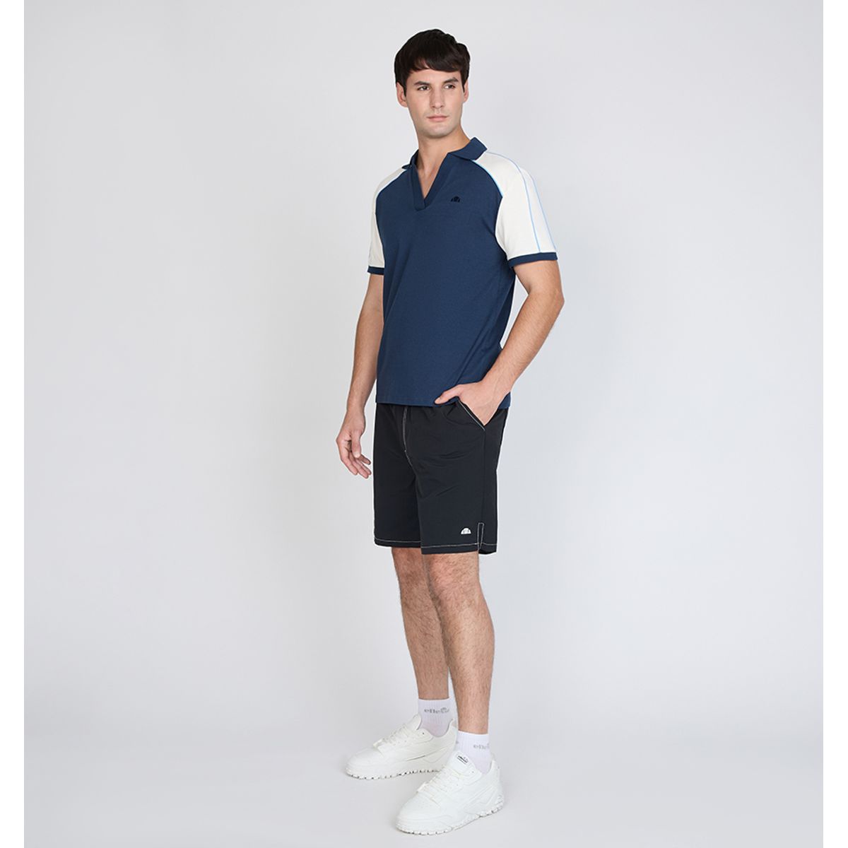 ELLESSE - POLERA HOMBRE ELLESSE BACO AZUL MARINO