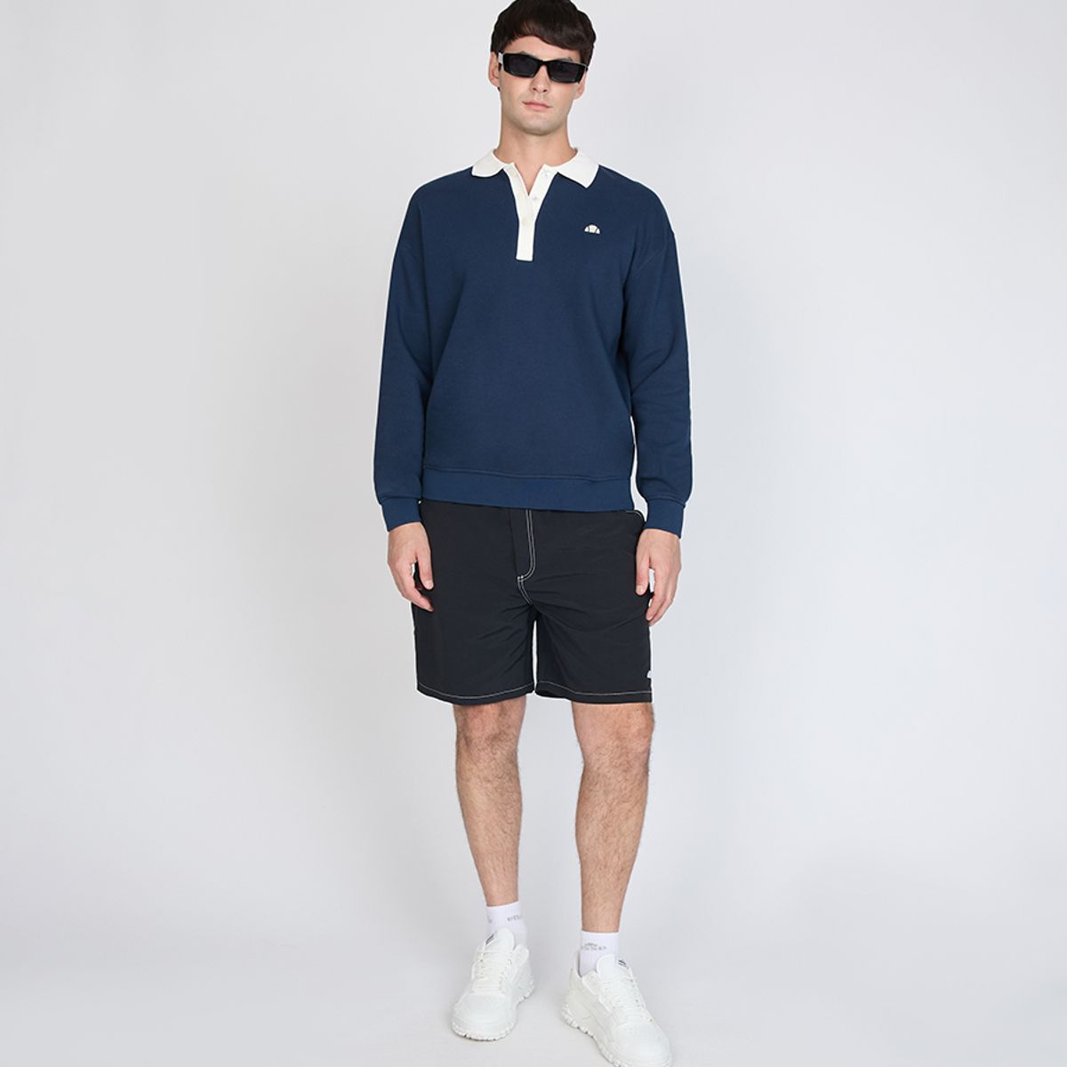 ELLESSE - POLERON HOMBRE ELLESSE BERNARDO AZUL MARINO