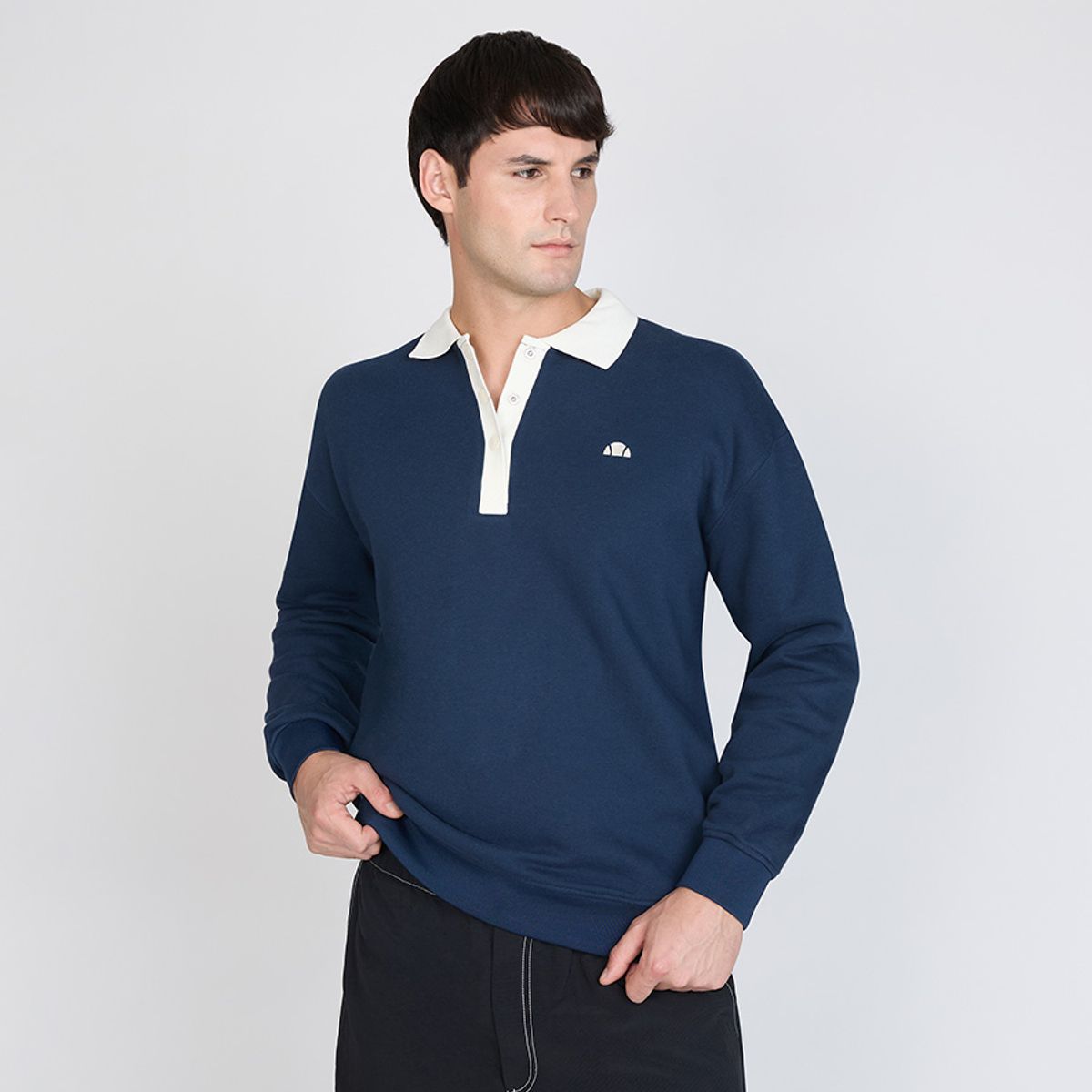 ELLESSE - POLERON HOMBRE ELLESSE BERNARDO AZUL MARINO