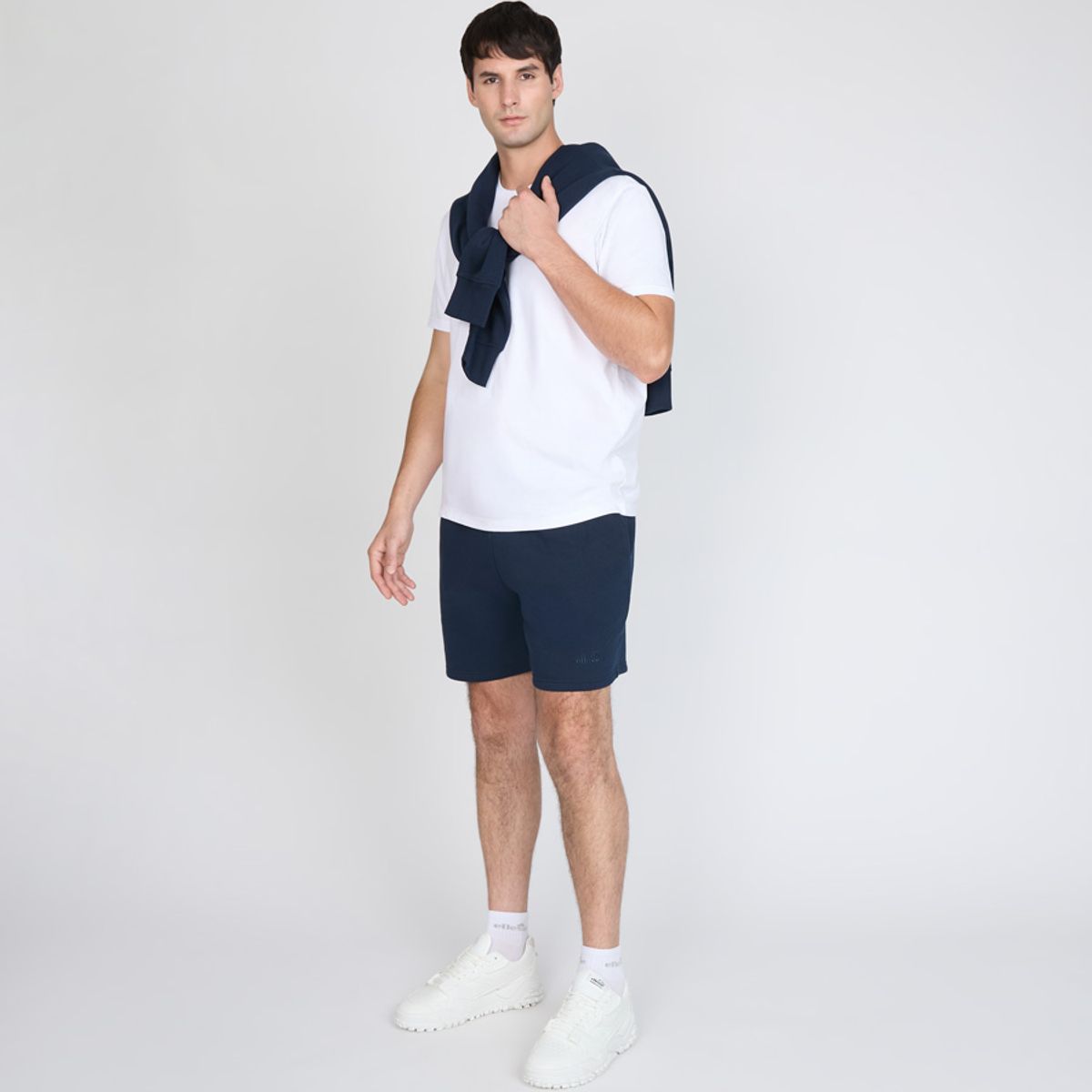 ELLESSE - POLERA HOMBRE ELLESSE PRADO BLANCO