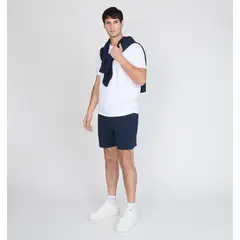 ELLESSE - POLERA HOMBRE PRADO BLANCO