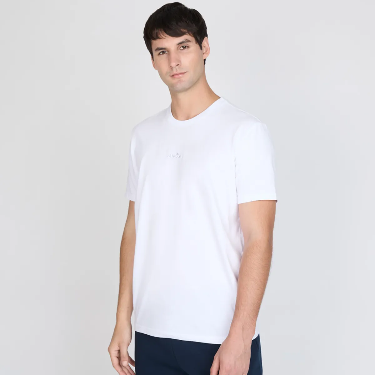 ELLESSE - POLERA HOMBRE ELLESSE PRADO BLANCO
