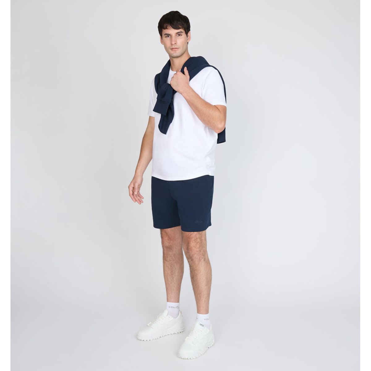 ELLESSE - POLERA HOMBRE ELLESSE PRADO BLANCO