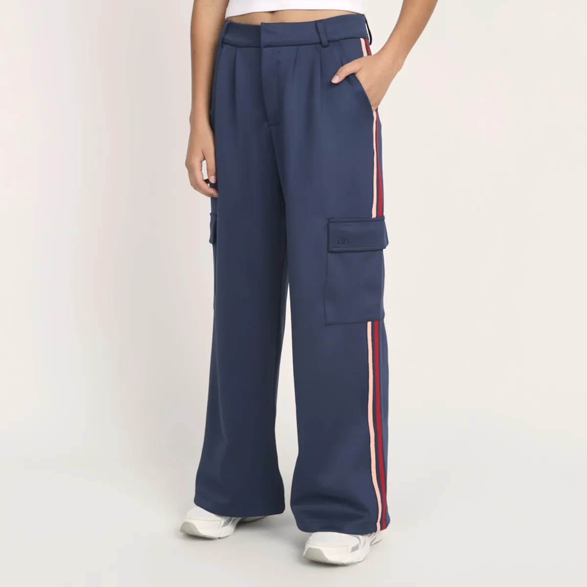 ELLESSE - PANTALON MUJER ELLESSE LUZ AZUL MARINO
