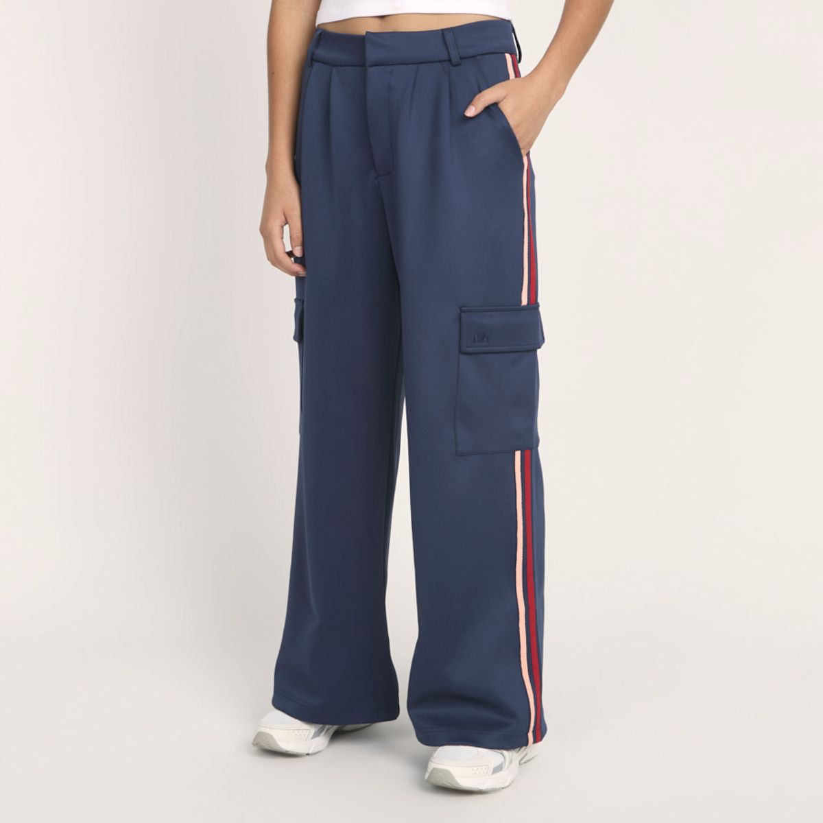 ELLESSE - PANTALON MUJER ELLESSE LUZ AZUL MARINO