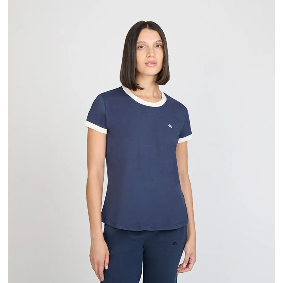 ELLESSE - POLERA MUJER ELLESSE LINDA AZUL MARINO