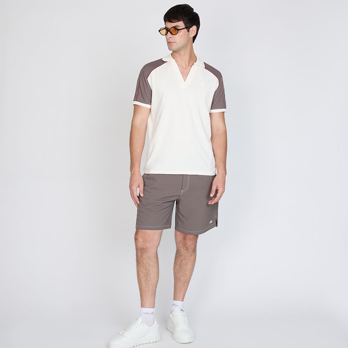 ELLESSE - POLERA HOMBRE ELLESSE BACO BLANCO