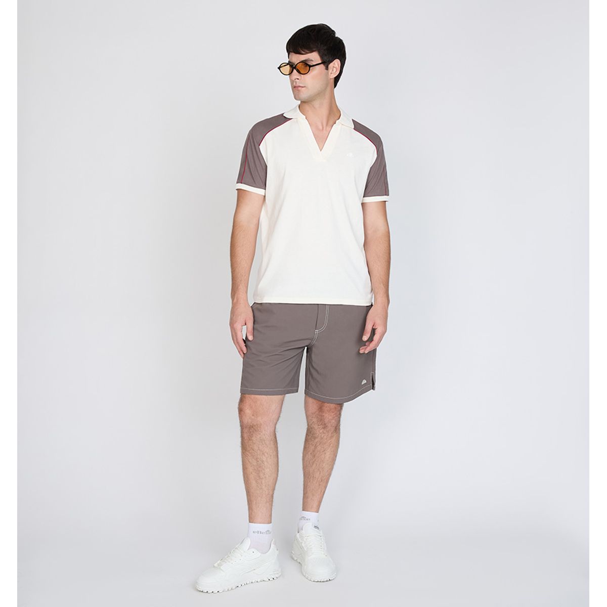 ELLESSE - POLERA HOMBRE ELLESSE BACO BLANCO