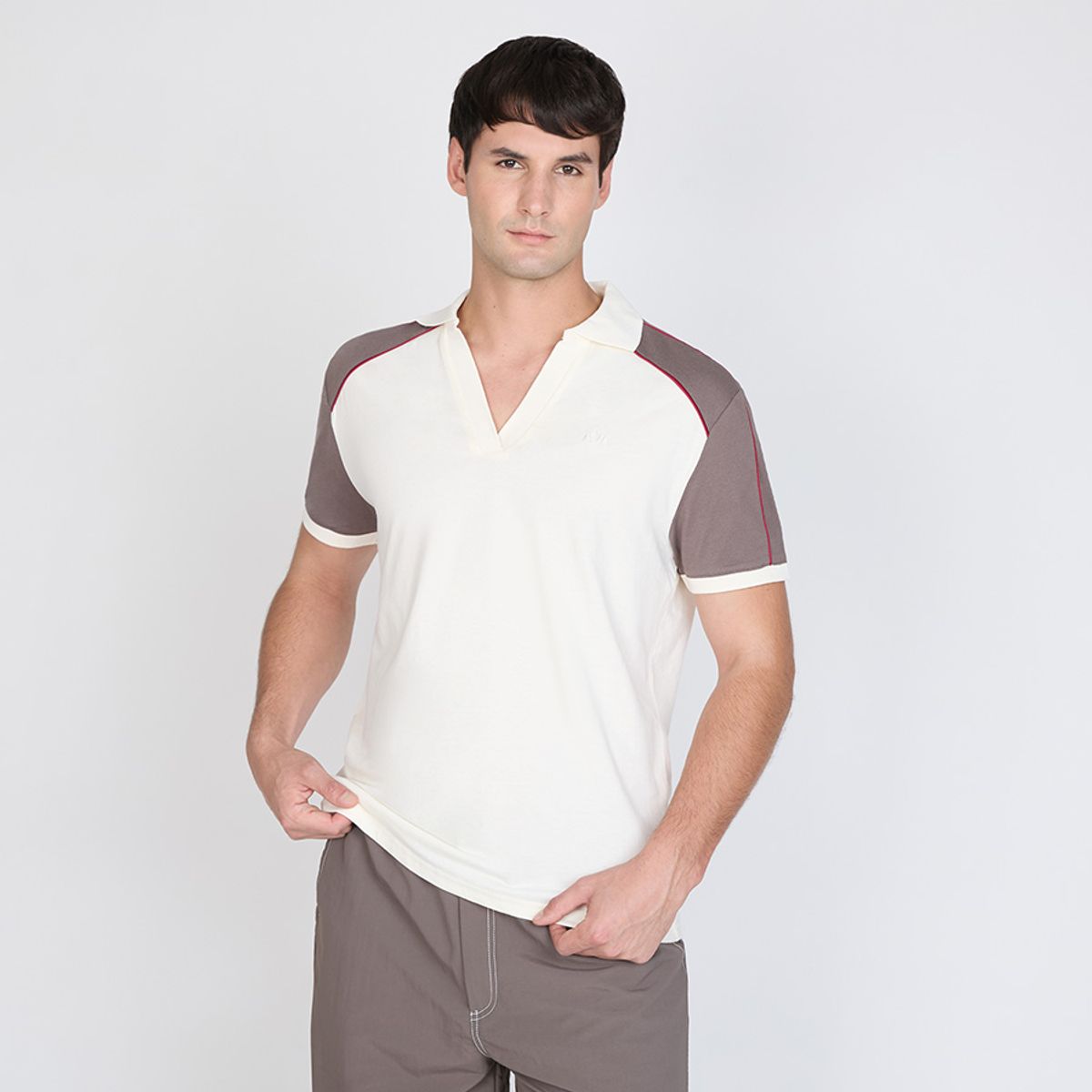 ELLESSE - POLERA HOMBRE ELLESSE BACO BLANCO
